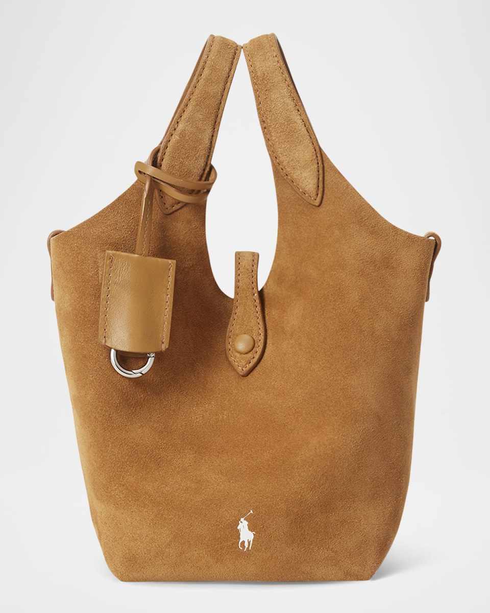 Polo Play Suede Small Crossbody Bag